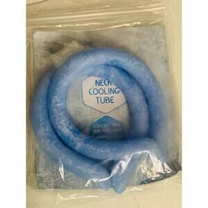 Neck Cooling Tube Reusable Ice Neck Cooler Wraps, Wearable Body Cooling Gel 2 Pc